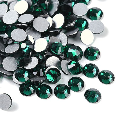 Glass Flat Back Rhinestone X-RGLA-C002-SS30-218-1