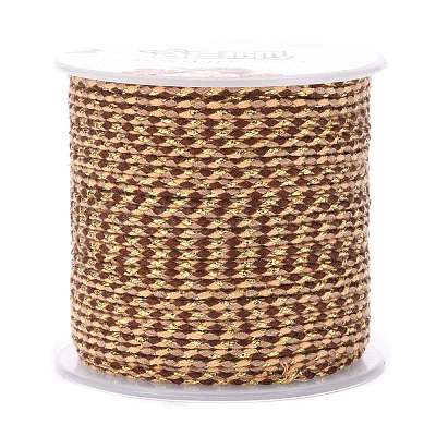 4-Ply Polycotton Cord with Metallic Thread OCOR-Z003-C06-1