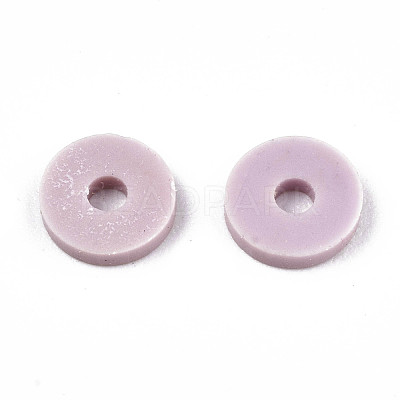 Handmade Polymer Clay Beads CLAY-Q251-8.0mm-87-1