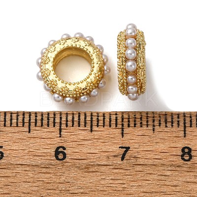 Brass European Beads KK-A270-06G-1