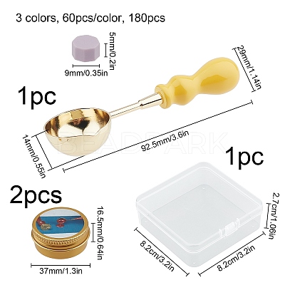 185Pcs DIY Stamp Making Kits DIY-CP0004-36-1