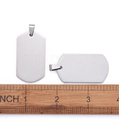 Tarnish Resistant 304 Stainless Steel Big Pendants STAS-I140-19E-S-1