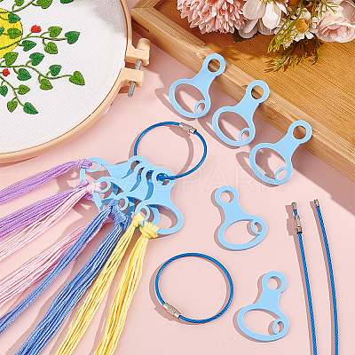 30Pcs Acrylic Spool Floss Bobbins FIND-PH0018-62B-01-1