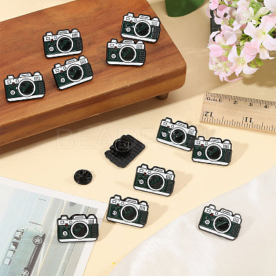 20Pcs Camara Enamel Pins JEWB-CA0001-86-1