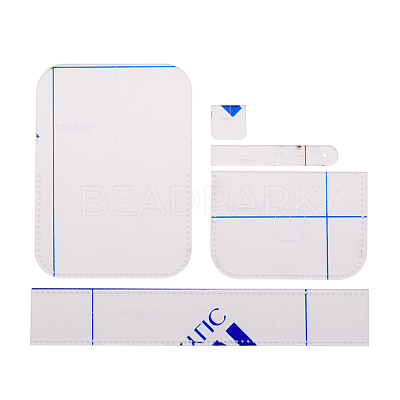 DIY Leather Waist Bag Acrylic Template TOOL-L007-05-1