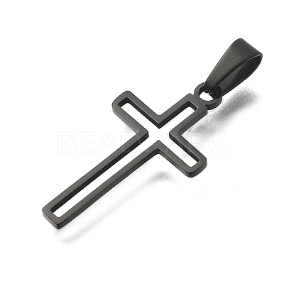 Ion Plating(IP) 304 Stainless Steel Pendants STAS-G217-13B-1