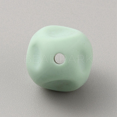 Cube Food Grade Eco-Friendly Silicone Beads SIL-TAC0003-11E-1