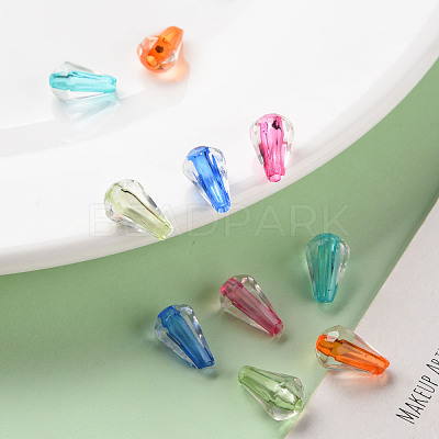 Transparent Acrylic Beads X-TACR-S154-03A-1