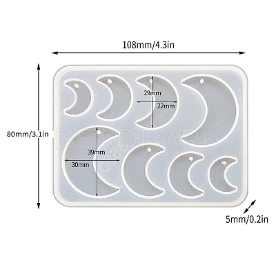 Pendant DIY Silicone Molds PW-WG21955-10-1