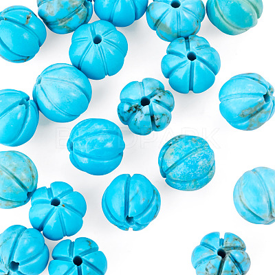 20Pcs Natural Turquoise Beads G-TA0003-47-1