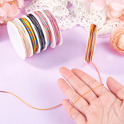 40.8M 6 Colors Waxed Polyester Cords YC-TA0001-25-1