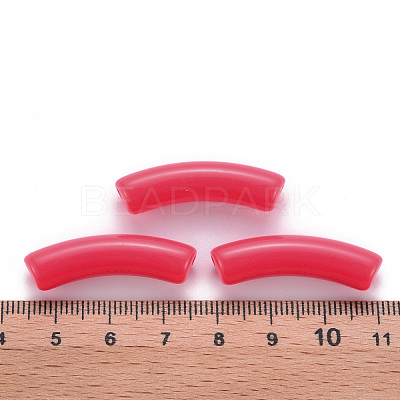Opaque Acrylic Beads MACR-S372-002B-S008-1