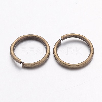 Open Jump Rings Brass Jump Rings LS-JRC10MM-AB-1