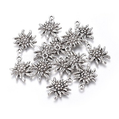 Tibetan Style Alloy Pendants X-TIBEP-A113357-AS-FF-1