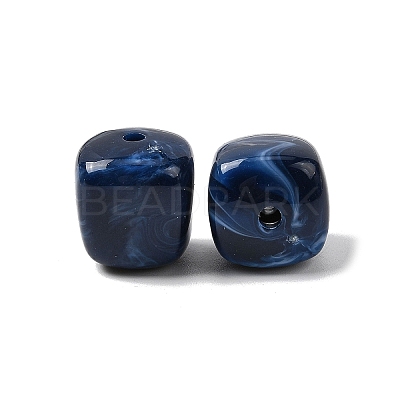 Opaque Acrylic Beads OACR-D320-01F-1