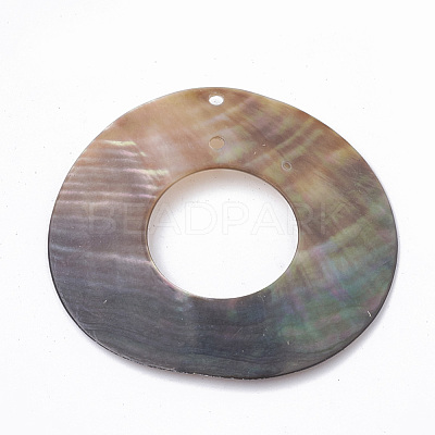 Black Lip Shell Pendants SHEL-S269-67-1