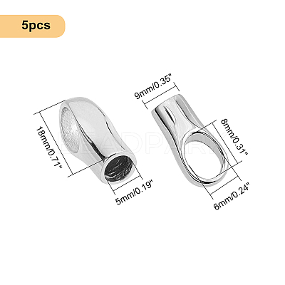 304 Stainless Steel Cord Ends STAS-UN0009-32B-1