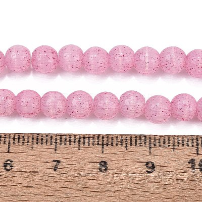 Glass Imitation Cat Eye Beads Strands GLAA-N074-03A-06-1