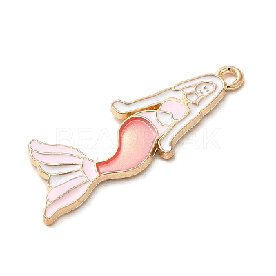 Alloy Enamel Pendants ENAM-E064-04KCG-01-1