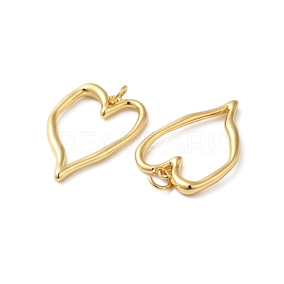 Rack Plating Brass Pendants LS-KK-O142-24G-1