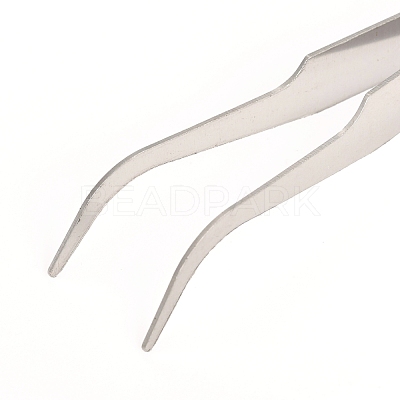 410 Stainless Steel Beading Tweezers TOOL-WH0014-05-1