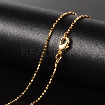 Brass Necklaces X-MAK-K003-09G-1