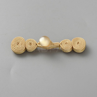 Handmade Chinese Frog Knot Buttons Sets AJEW-WH20070-018A-1