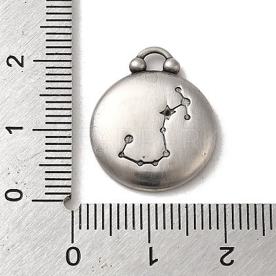 304 Stainless Steel Pendants STAS-L022-306AS-08-1