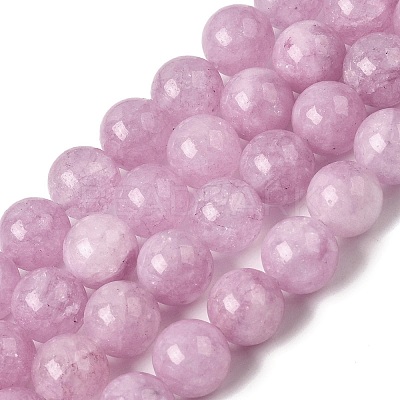 Natural White Jade Beads Strands G-H348-10mm-08-1
