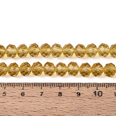 Glass Beads Strands EGLA-A034-T8mm-D03-1