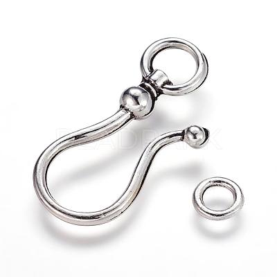 Tibetan Style S Hook Clasps LF5091Y-NF-1
