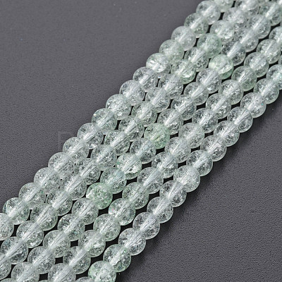 Crackle Glass Beads Strands GLAA-S192-B-006G-1