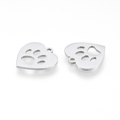 Non-Tarnish 201 Stainless Steel Charms STAS-N090-LA993-1-1