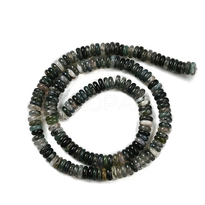 Natural Moss Agate Beads Strands G-NH0062-A01-01-1
