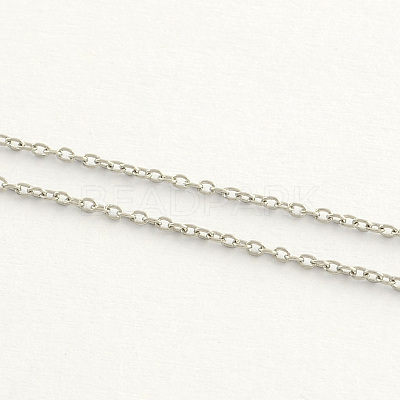 Tarnish Resistant 304 Stainless Steel Cable Chains CHS-Q001-12-100m-1