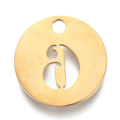 304 Stainless Steel Pendants STAS-F233-06-G-1