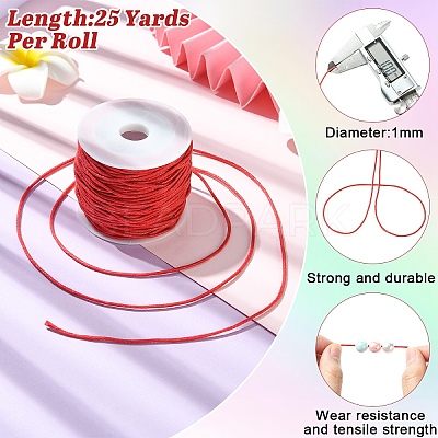 23M Waxed Cotton Thread Cords YC-YW0001-09C-1