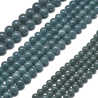 Natural Malaysia Jade Beads Strands G-L645-C01-8mm-09-1