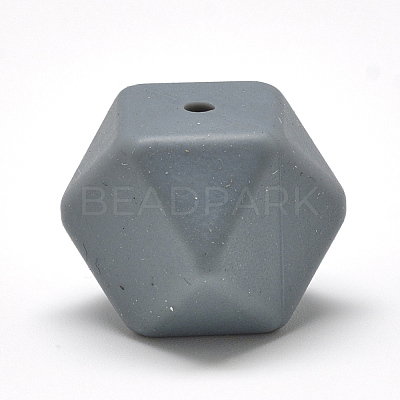 Food Grade Eco-Friendly Silicone Focal Beads SIL-Q009B-15-1