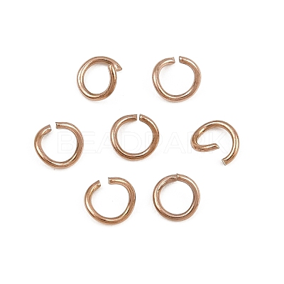 304 Stainless Steel Open Jump Rings STAS-M235-02A-RG-1
