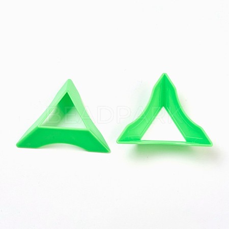 Plastic Speed Magic Cubes Base Holder Frame TOOL-WH0061-A03-1