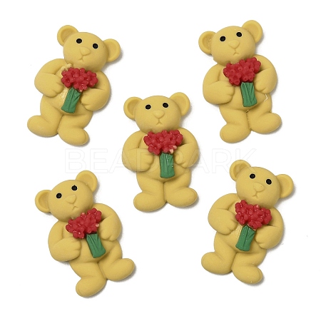 Opaque Resin Cabochons LS-CRES-D001-07-1