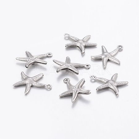 304 Stainless Steel Charms STAS-P175-33P-1