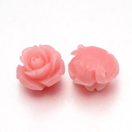 Synthetic Coral Beads DC77-8-1
