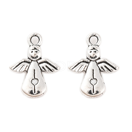 Tibetan Style Alloy Pendants X-TIBEP-S299-37AS-RS-1