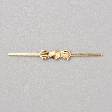 Alloy Bowknot Buckles FIND-WH0148-135G-1