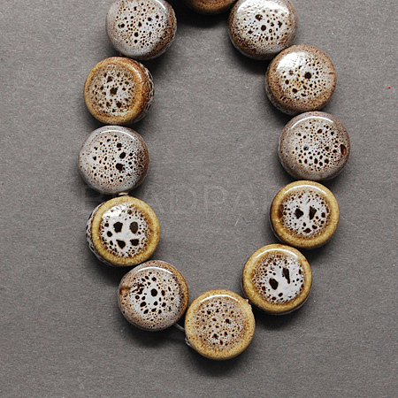 Handmade Porcelain Beads PORC-Q185-12mm-6-1