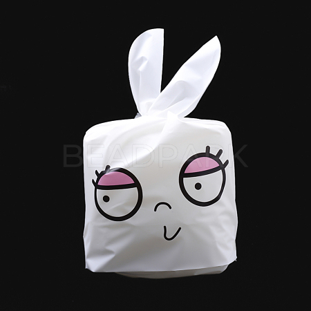 Kawaii Bunny Plastic Candy Bags X-ABAG-Q051B-12-1