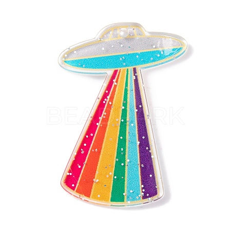 Rainbow Theme Acrylic Pendants MACR-U003-01D-1