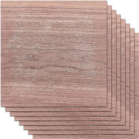 8 Sheets Walnut Wood Sheet DIY-BC0005-38-1